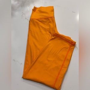 Zyia leggings size 6/8 orange